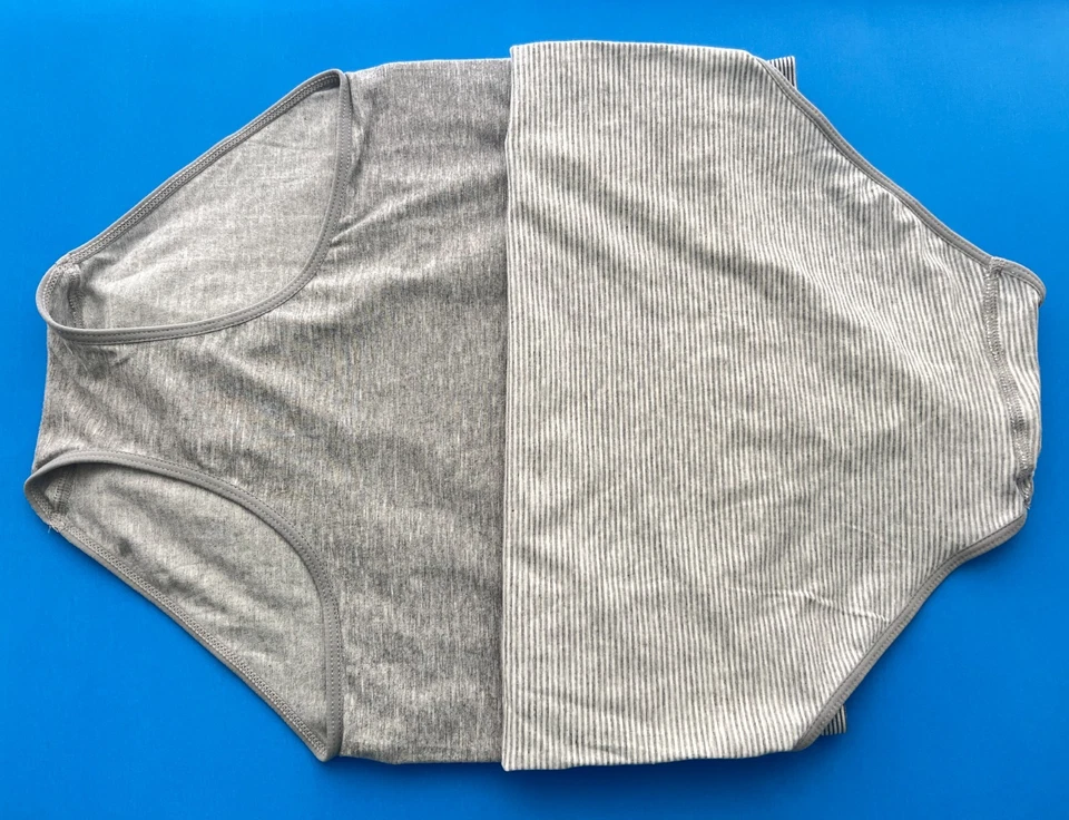 Nautica NT7554 5 ps 1X,2X Fit High Waist Brief No Show Super Soft Nylon Panties - Image 4 of 4