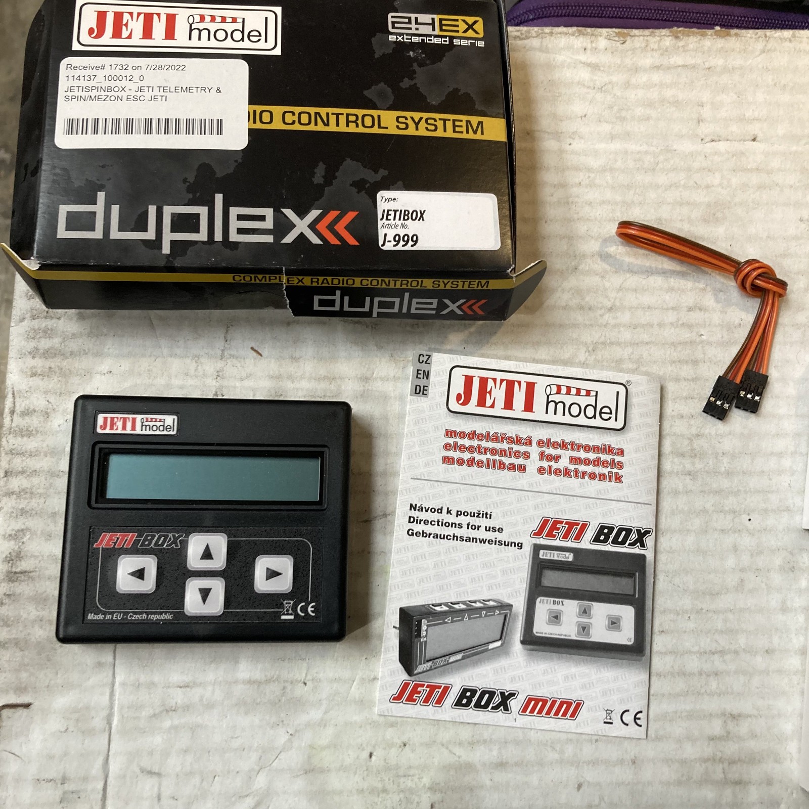 Jeti model 2.4 EX Radio Control System Duplex Hobby RC Plane Car J-999