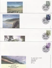 GB Stamps First Day Cover X 4 Regional Definitives W,S,NI and EN 97p SHS 2014