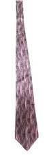 Stafford Executive Tie Mens One Size Purple Geometric Woven Pointed Classic