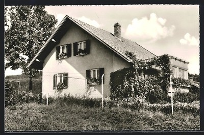 Schönberg /Bayer. Wald, Haus Bürger, Am Schloßberg 7, Ansichtskarte 