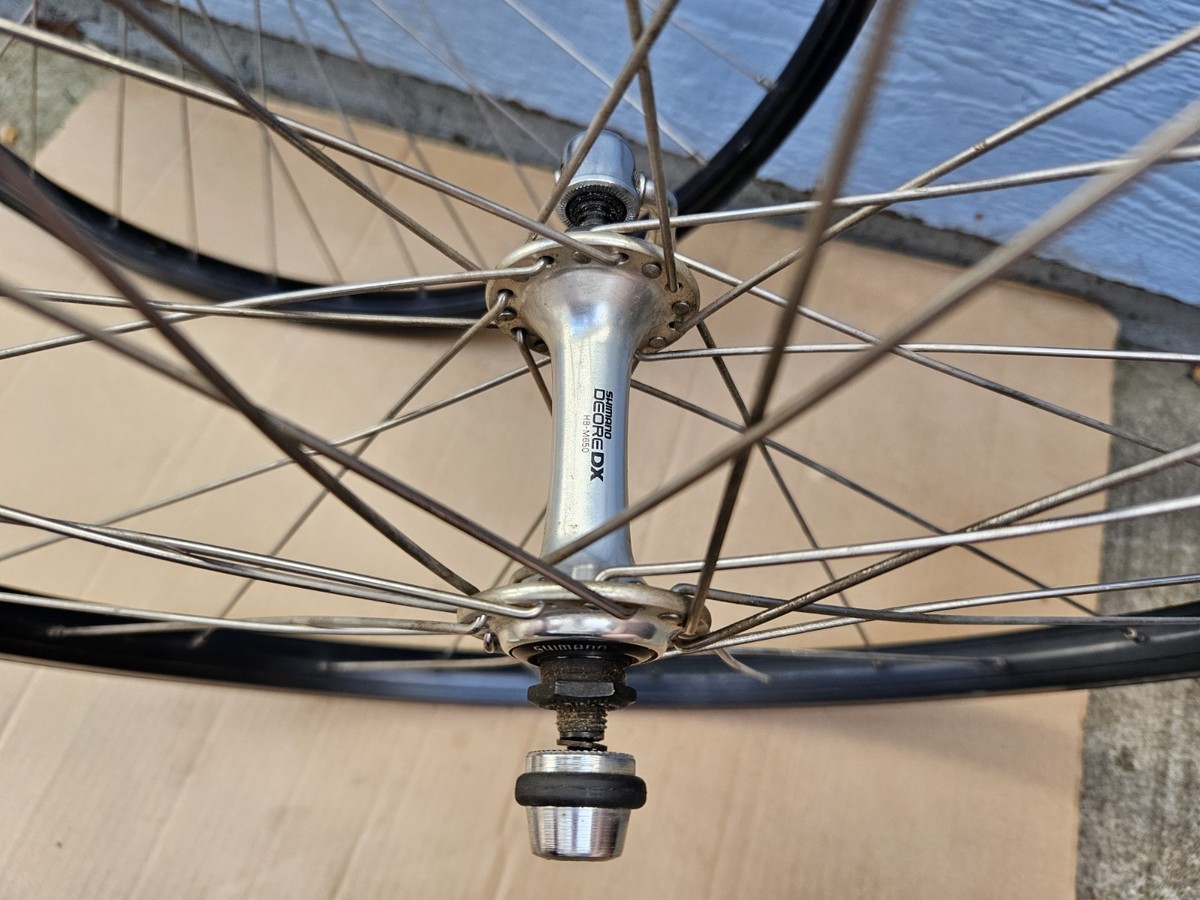 Vintage Araya RX-7 26x1.50 Mountain Bike Wheelset Deore DX Hubs