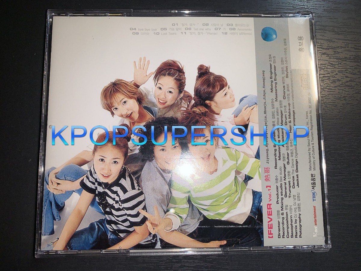 Fever 1st Album 熱哥(열가) Ten CD Booklet Great OOP Rare 1st Gen