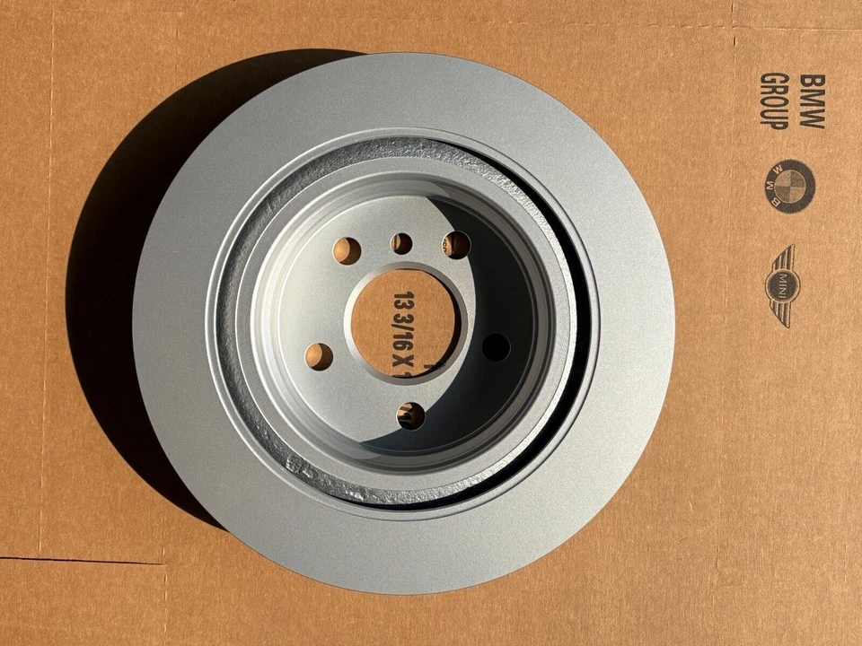 Fits 2016-2022 BMW X1 X2 REAR Disc Brake Rotors Ceramic Pads OEM 34216799369 - Image 3 of 4