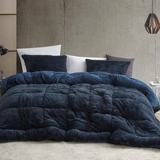Are You Kidding Bare - Coma Inducer® Oversized Comforter - Nightfall Navy King