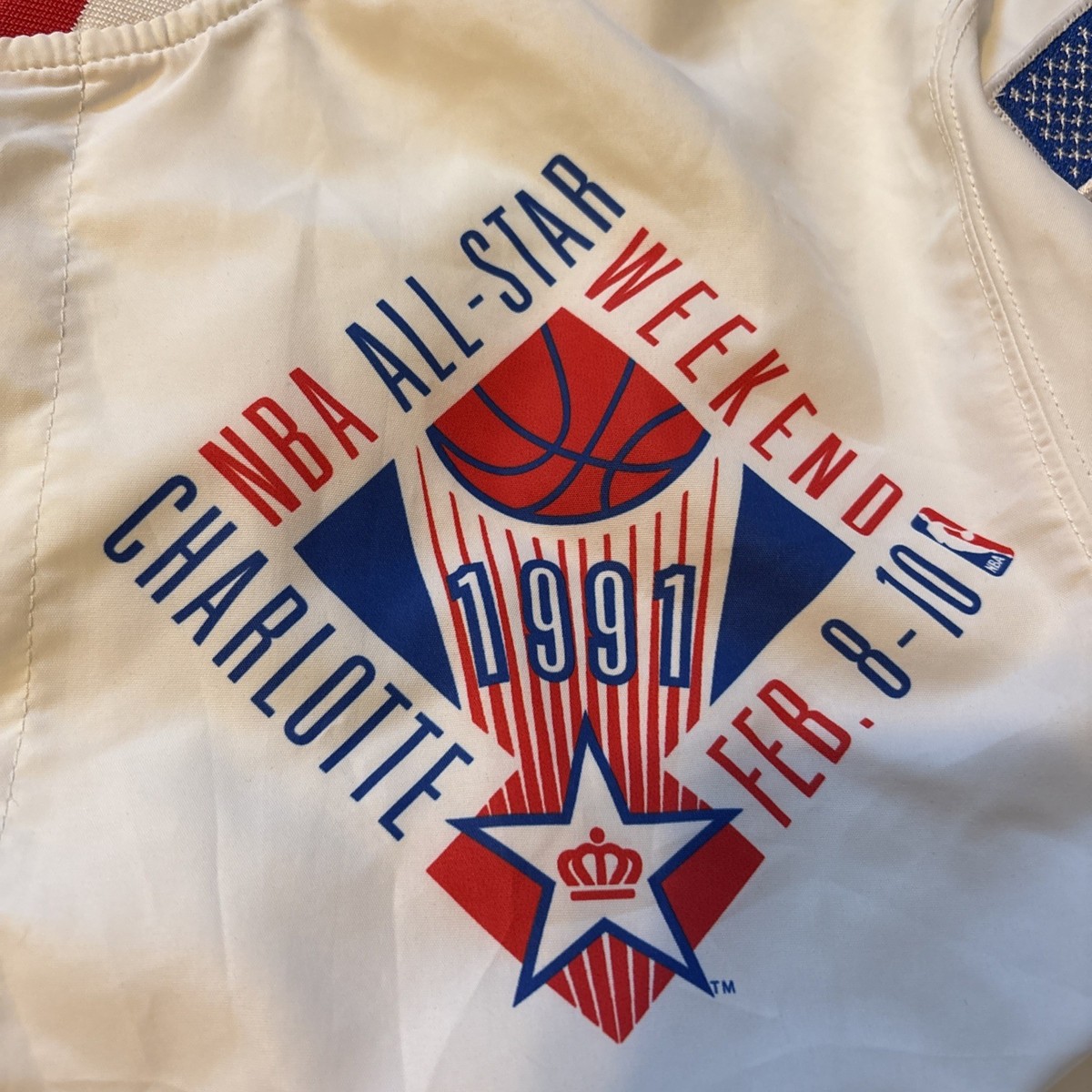 Mitchell & Ness 1991 Authentic Warm Up Jacket NBA All-Star Men's M