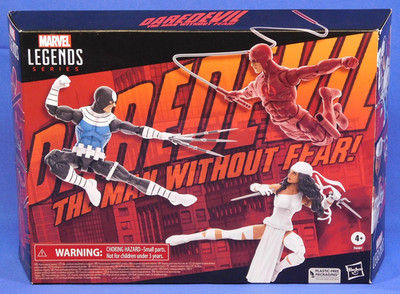 MARVEL LEGENDS DAREDEVIL ELEKTRA BULLSEYE FIGURE 3-PACK 2022 SEALED RARE