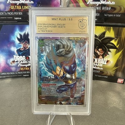 GSG 9.5 2018 Dragonball Super #ex03-07 Vegeta / Explosive Power Vegeta Mint +