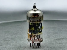 (1) NOS Tungsram ECC83 12AX7 Vacuum Tube Short Gray Plates O Getters NOS