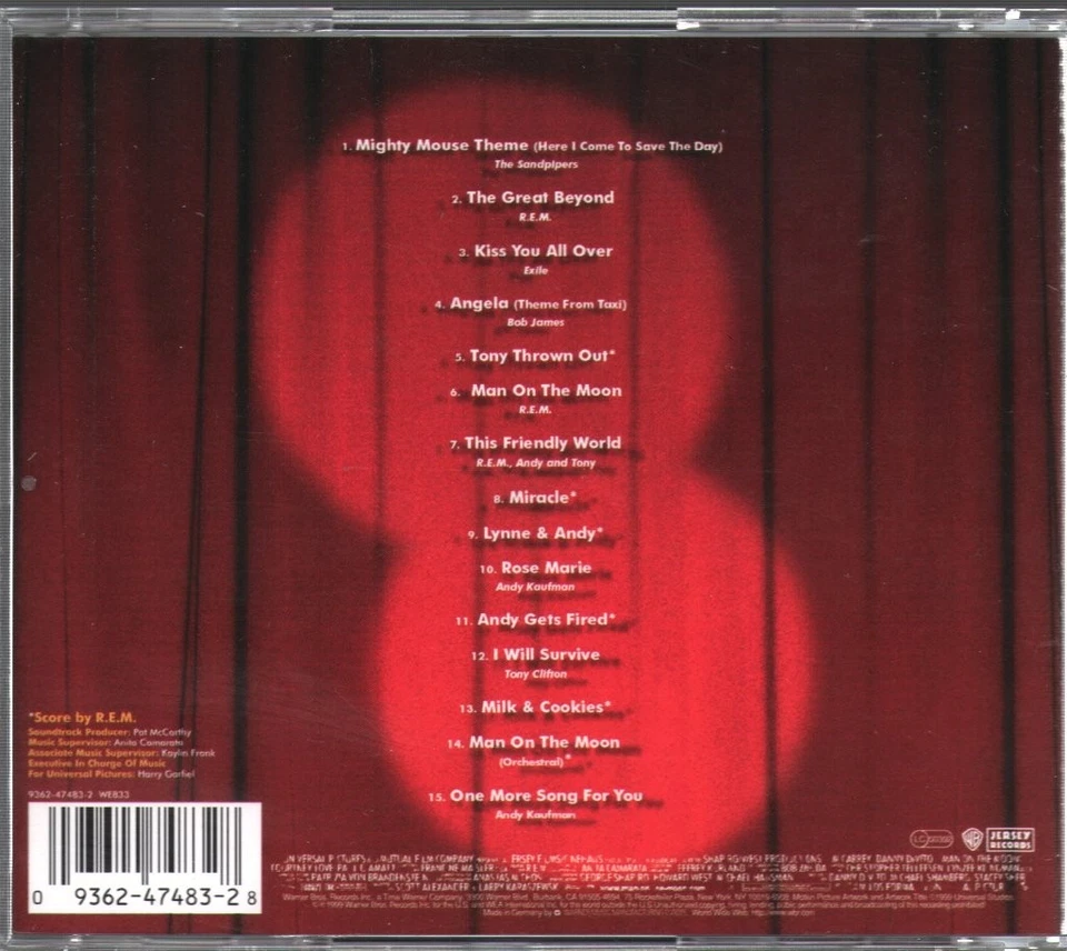 Mann Auf Dem Mond Musik Aus Dem Spielfilm CD Kanada Warner Bros. 1999 - Bild 2 von 2