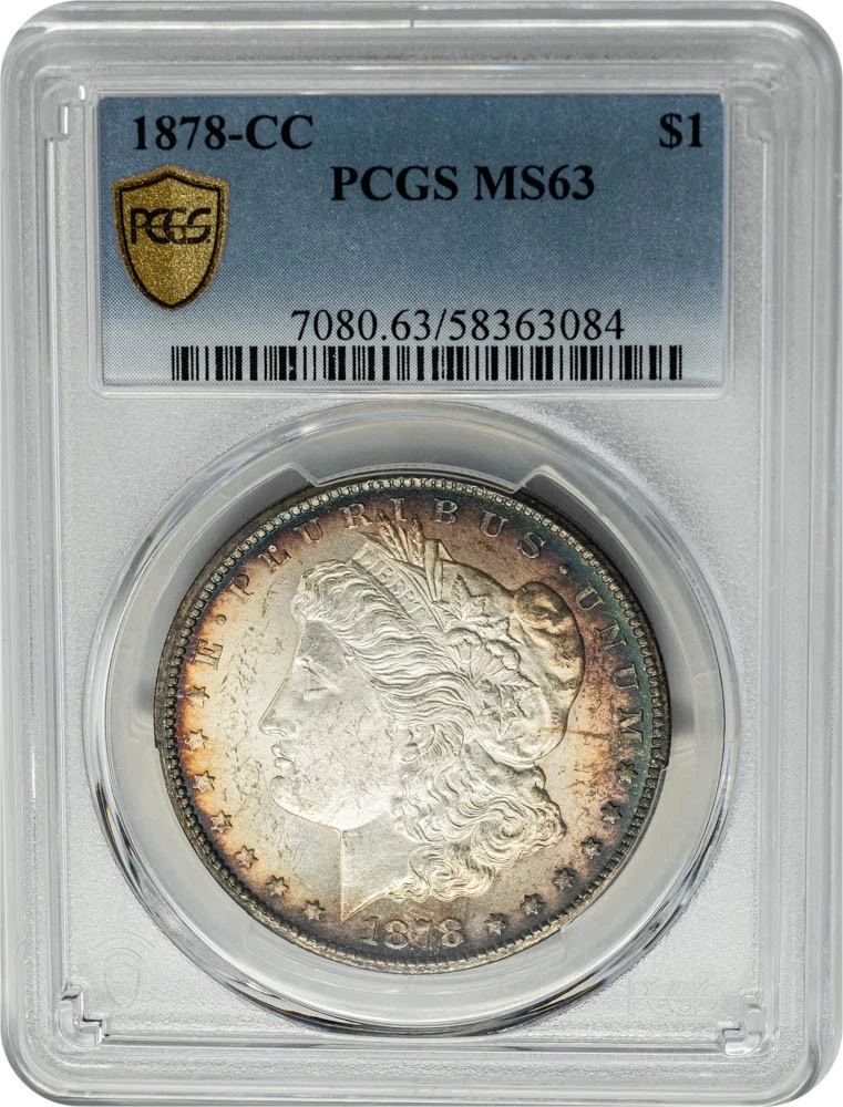 Uncirculated Carson City 1878 Year Morgan US Dollars (1878-1921