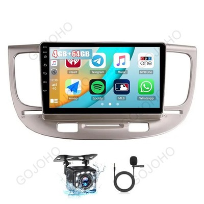 64GB Apple Carplay Android 13 Car Radio Stereo For Kia Rio 2005-2012 Navi WIFI