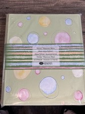 CREATIVE MEMORIES PicFolio Milestones Album 12" x 14" Green Multicolor NEW
