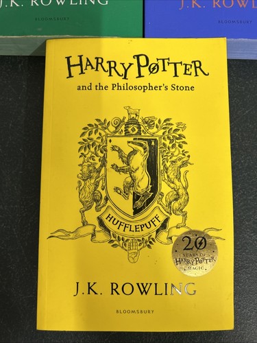 Harry Potter And The Philosopher's Stone Slytherin Ravenclaw Hufflepuff Gryff - Picture 2 of 7