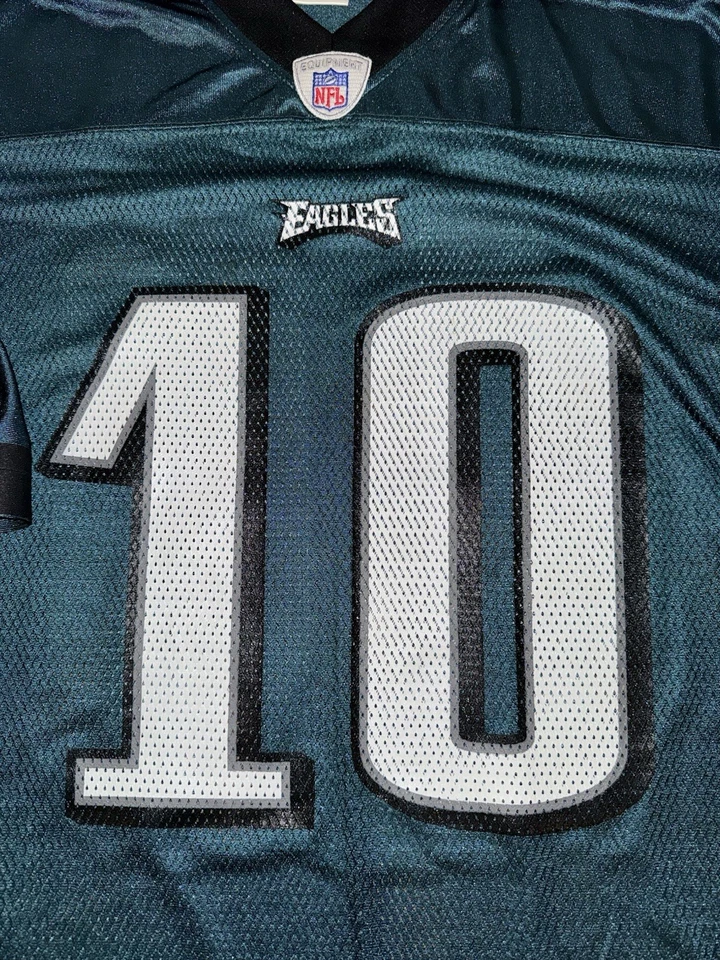 Camiseta deportiva Reebok On Field Philadelphia Eagles DeSean Jackson verde NFL para hombre grande Foto 2 de 4