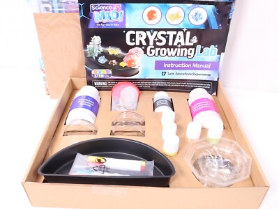 Science Mad Crystal Growing Lab 17 Experimente.
