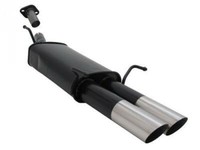 Novus Sportauspuff Gruppe N 2X76Mm Ms-Design Opel Astra G Cabrio 1,8-16V