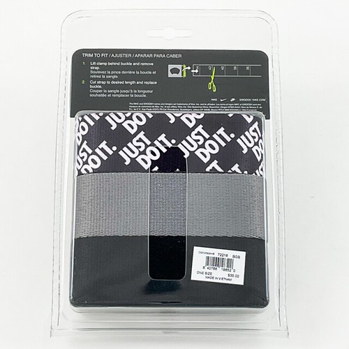 NIKE MENS WEB BELT 3 IN 1 PACK JUST DO IT./BLACK/GREY TRIM TO FIT UP TO 42 20903 - Picture 4 of 6