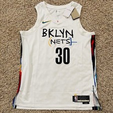 Nike Men's NBA Brooklyn Nets City Edition Seth Curry #30 Mesh Jersey, Size Large