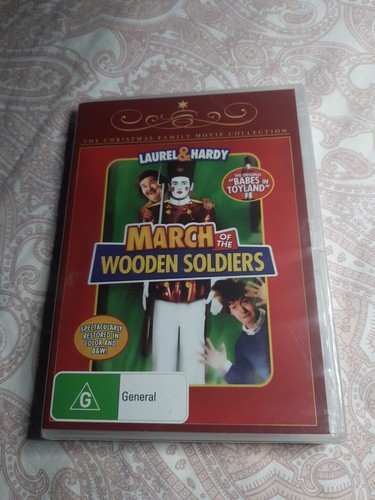LAUREL & HARDY.MARCH OF THE WOODEN SOLDIERS.1934.Dvd.Brand New,Sealed.Reg ALL(0) - Picture 1 of 3