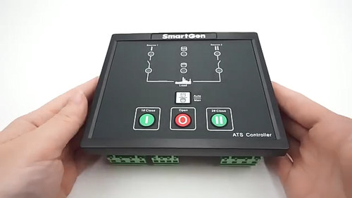 Genset ATS Controller Interruttore Trasferimento Automatico Modulo di Controllo con Display LCD - Foto 2 di 6
