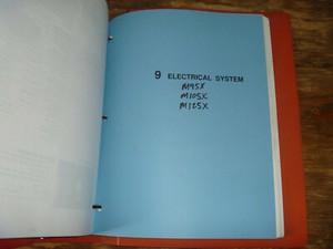 Kubota M95X M105X M125X Tractor Electrical Wiring Diagram Manual | eBay