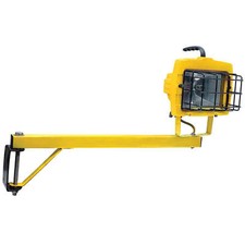 LUMAPRO 24K344 Quartz Halogen Dock Light, 25" Arm Length,  120 V , 500 Lamp Watt