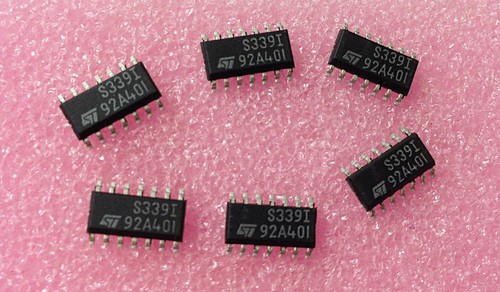 6 pieces TS339 ID MICROPOWER QUAD CMOS COMPARATOR -40 to +85°C TLC339 NEW - Picture 2 of 9