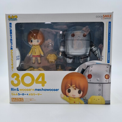 Nendoroid 304 Rin & Wooser & Mechawooser Anime Manga PVC Figur
