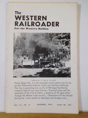 Western Railroader #298 1964 Muni Studie, San Francisco Davis Street U-Bahn Haltestelle,