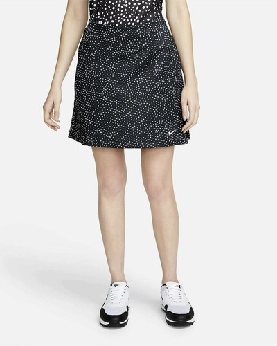 Nike Nike Dri-FIT UPF 40+ Victory Falda de tenis impresa Mujer talla S, M Negro - Imagen 4 de 4