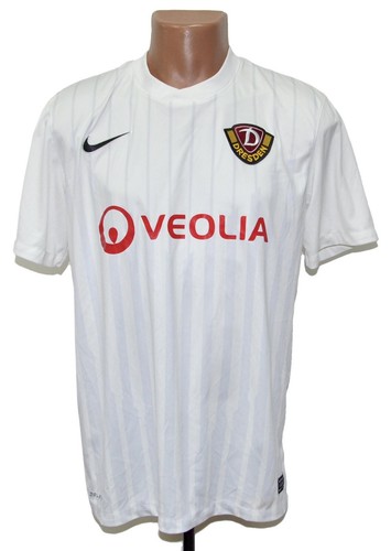 DYNAMO DRESDEN 2012/2013 AUSWÄRTS FUSSBALLTRIKOT NIKE GRÖSSE M