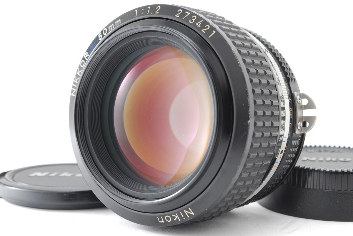 超美品Nikon Nikkor Ai-S 50mm f/1.2 Near Mint] Nikon NIKKOR Ai-S 50mm f/1.2 MF Lens F mount From