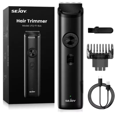 SEJOY Professional Hair Clipper Men Razor Electric Beard Trimmer Grooming Kit