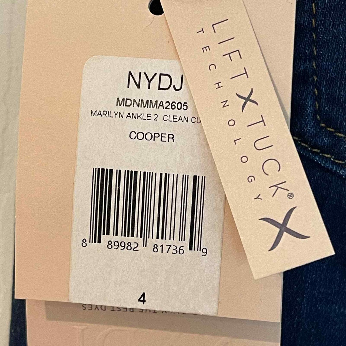 NYDJ Marilyn Women's Straight Jeans Size 4 New With Tags | eBay