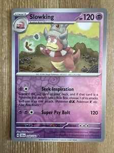 Slowking 058/142 Reverse Holo Pokemon TCG: Stellar Crown Near Mint (NM)