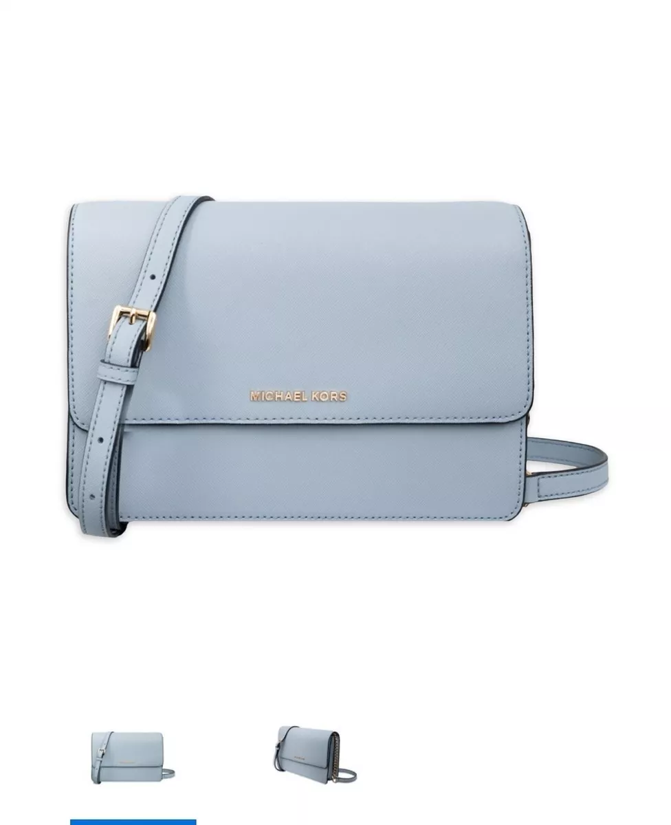 Daniela Large Saffiano Leather Crossbody Bag: Handbags