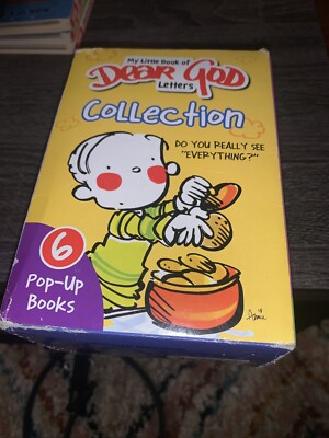 Dear God Pop Up Book Lot  Collection Box Set