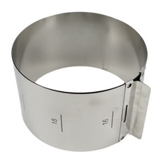 Tortenring mit Griff Backring verstellbare Backform 16-32 cm Kuchenring (D115)