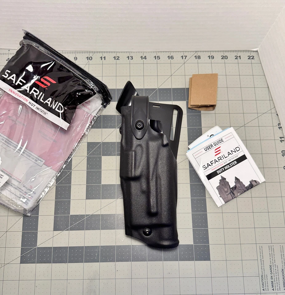 Safariland 6365 ALS/SLS Level-3 LH Duty Holster: GLOCK 19 23 + LIGHT - LEFT HAND - Image 3 of 4