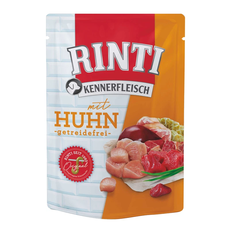 RINTI Kennerfleisch 400g Hundefutter Mix | 4 Sorten Auswahl | 12 oder 20er Mix - Bild 3 von 4
