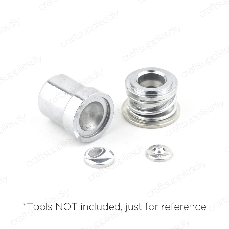 Hand Press Die for Fabric Covered Buttons Die Mould Setter Setting Tools - Image 3 of 4