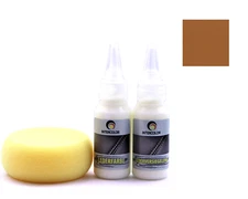 Car BMW Montana "Saffron Yellow" Leather Paint for Leather, Faux Leather Set Repair