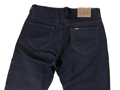 LEE Herren Jeans 32 33 Bootcut Schwarz Vintage 100% Cotton 26W480 368C B8 Hose 