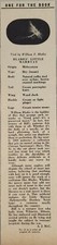 1949 Magazine Article Blades Little Marryat T...