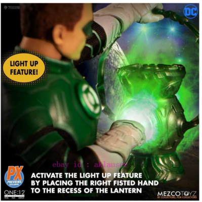 Mezco Toyz 1/12 DC Comics Green Lantern Hal Jordan Action Figure