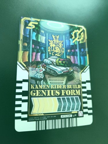 RT3-106 LP Parallel Build Genius Ride Chemy Card (Rider Gotchard) (US Seller)