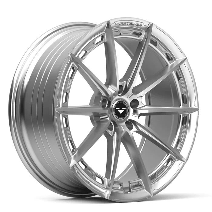 20/21'' Vorsteiner VFX-001 Gloss Black Staggered Concave Wheels For Audi R8
