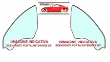 VETRO SCENDENTE CHIARO DX-SX BIANCHINA DAL 1958 IN POI