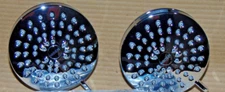 2 Pack Lot MOEN  Set Adler 4-Spray Shower Heads Chrome 2 Heads New